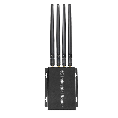 Pratico modem router industriale nero 1000Mbps 2 porte Gigabit