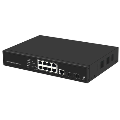 Commutatore Gigabit Ethernet CA 100-240 V, commutatore di rete aziendale DHCP