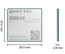 Moduli Wireless IoT 4G LTE-A EG06 Anti Interferenza Multi Scena