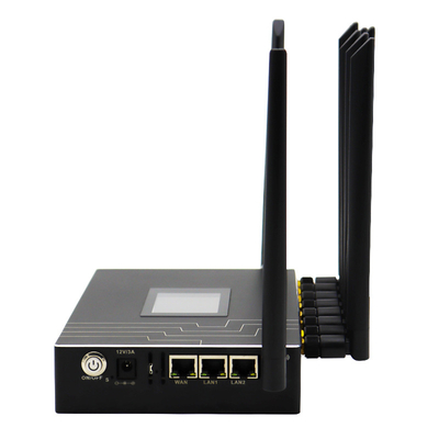 modem cellulare industriale di CBE di CC 12V 4G di Dual Sim 300-600mA del router 300Mbps