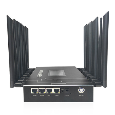 Router legante di Aggeration di collegamento del router di controllo 5G di larghezza di banda multi con 4 SIM Card Slot