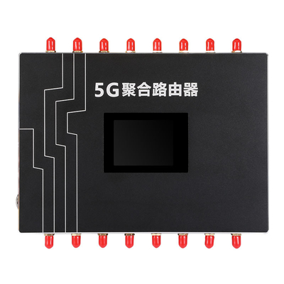 Radio 4 SIM Card With Screen del router di legame di larghezza di banda di X5 5G VPN