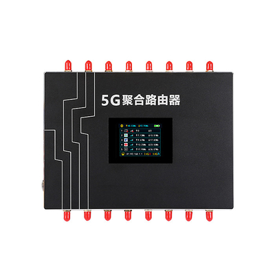 Radio 4 SIM Card With Screen del router di legame di larghezza di banda di X5 5G VPN